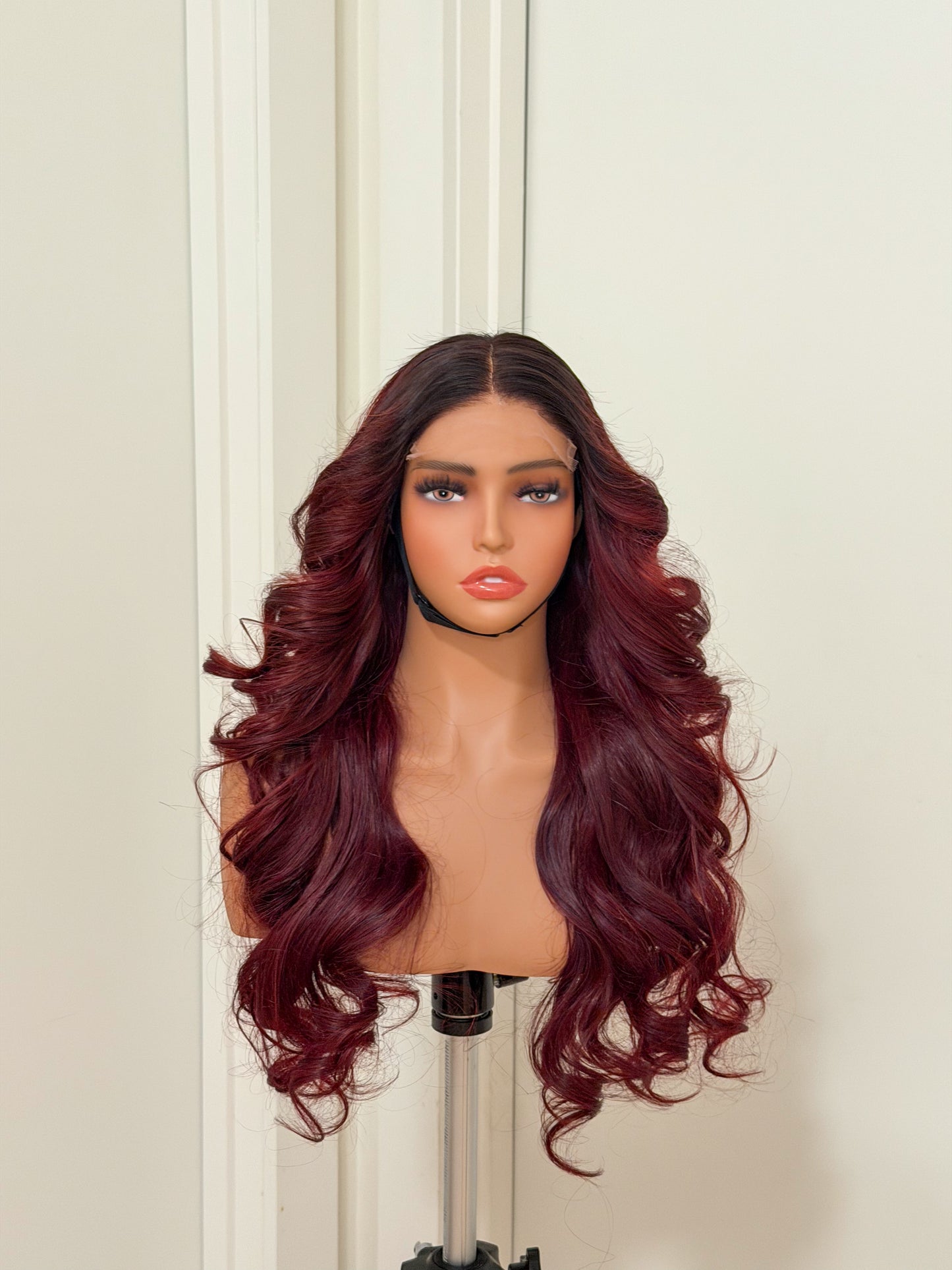 Bella HD Lace Wave Wig 26´´- Cherry