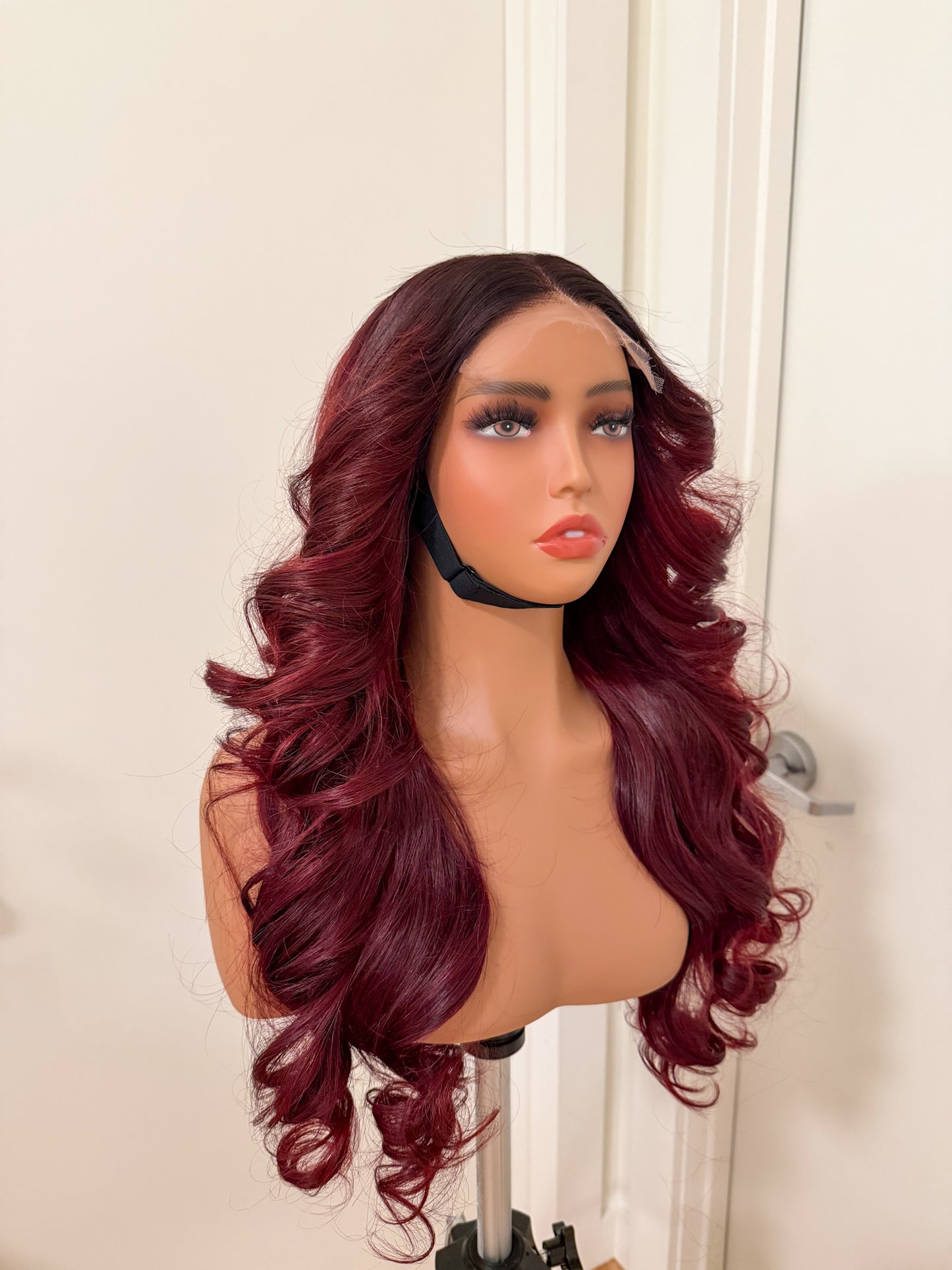 Bella HD Lace Wave Wig 26´´- Cherry